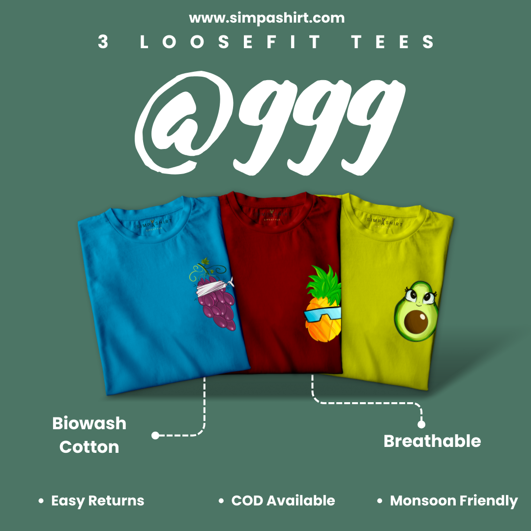 Loosefit Tees Offer!