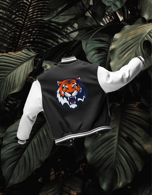 Tiger Varsity Jacket | 320GSM Premium Printed Jackets